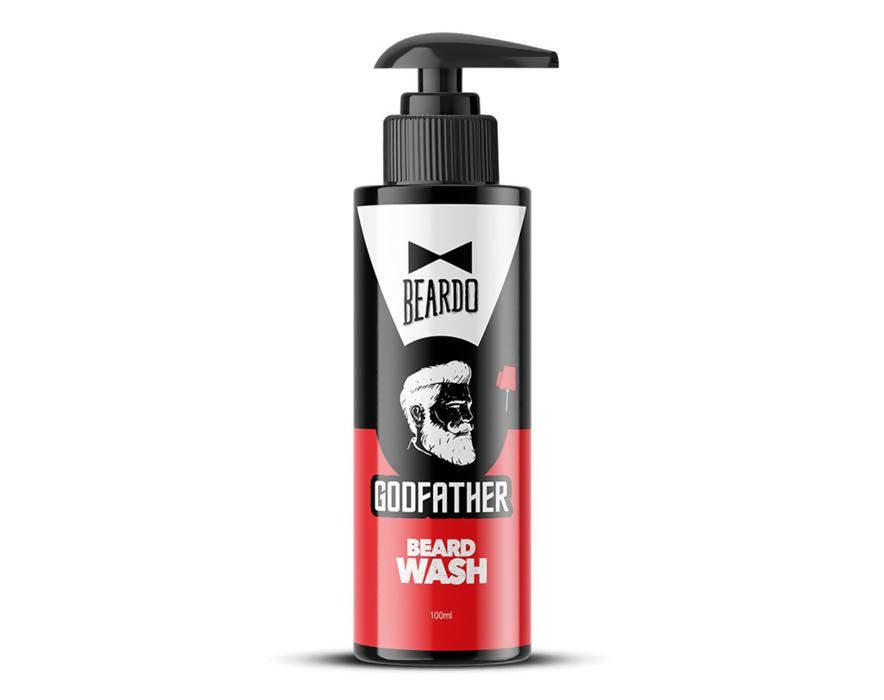 Beardo Godfather Beard Wash | Grocsy