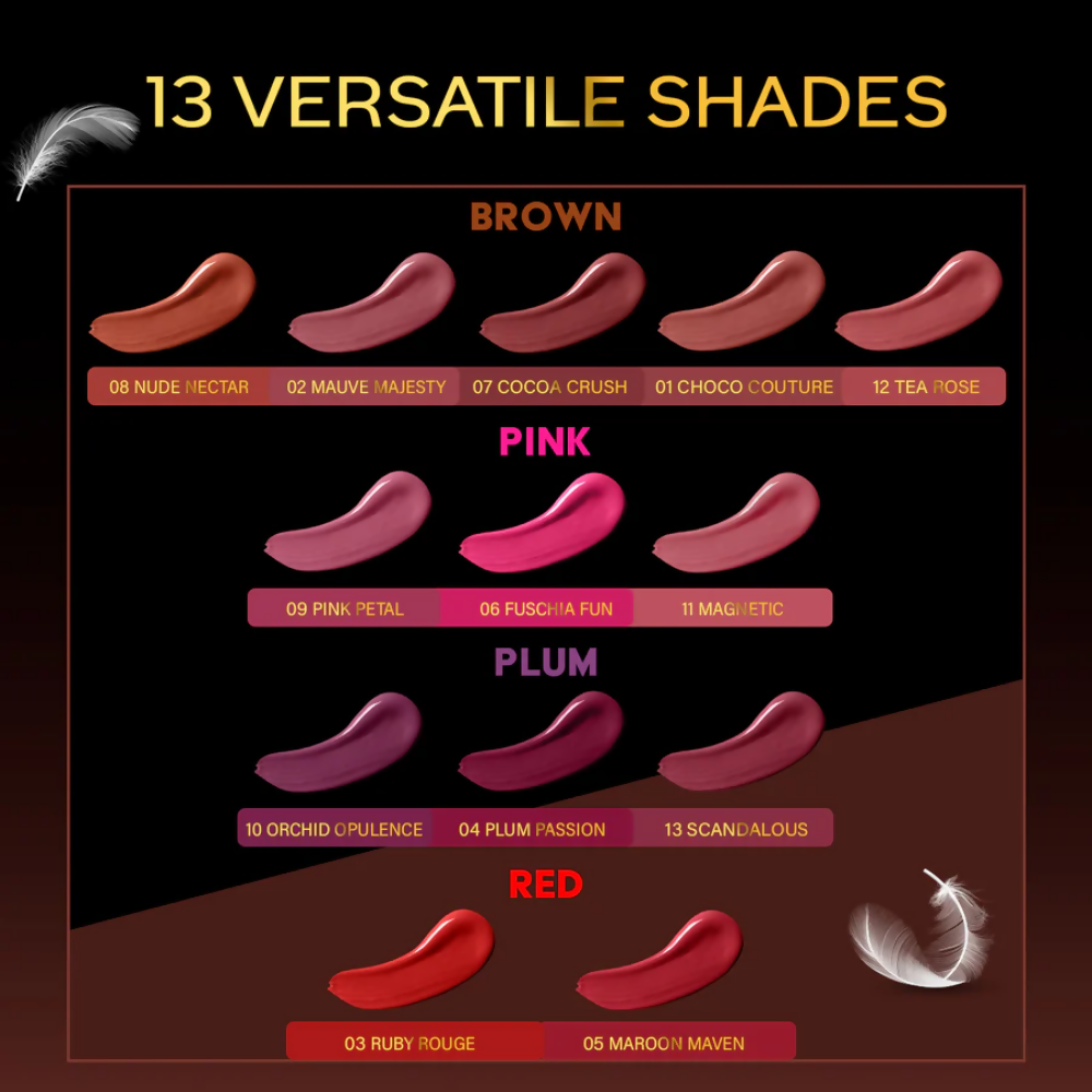 Faces Canada Comfy Matte Wow Liquid Lipstick - Mauve Majesty 02 | Grocsy