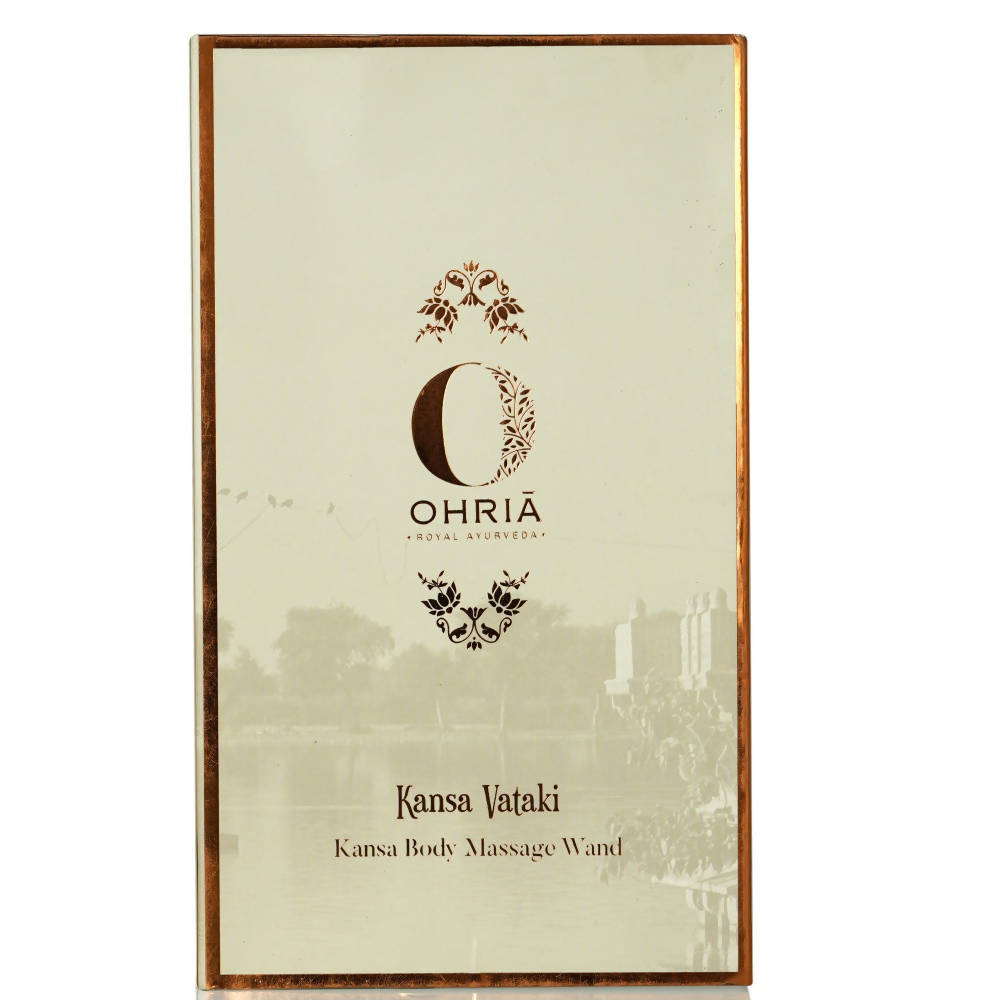 Ohria Ayurveda Kansa Foot Massage Wand | Grocsy