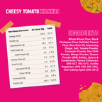 Knacks Coin Khakhra Crisps - Cheesy Tomato Flavour | Grocsy