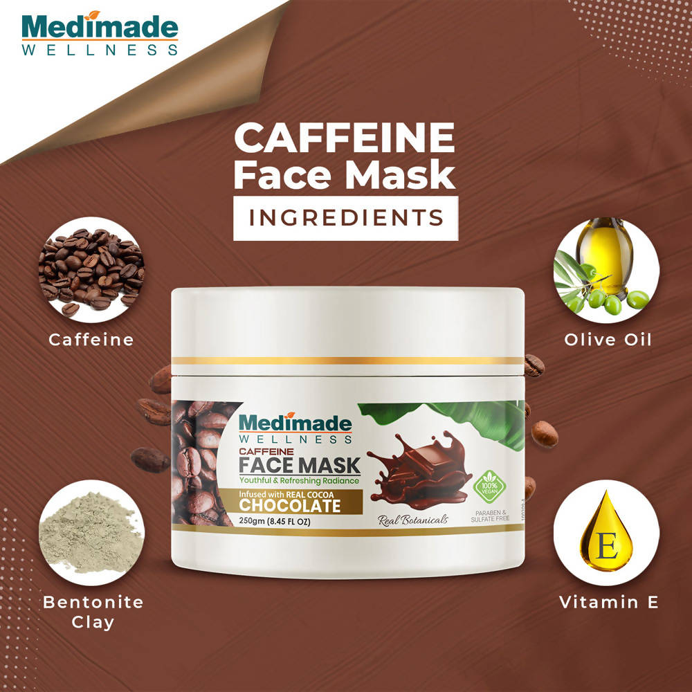 Medimade Wellness Caffeine Face Mask | Grocsy