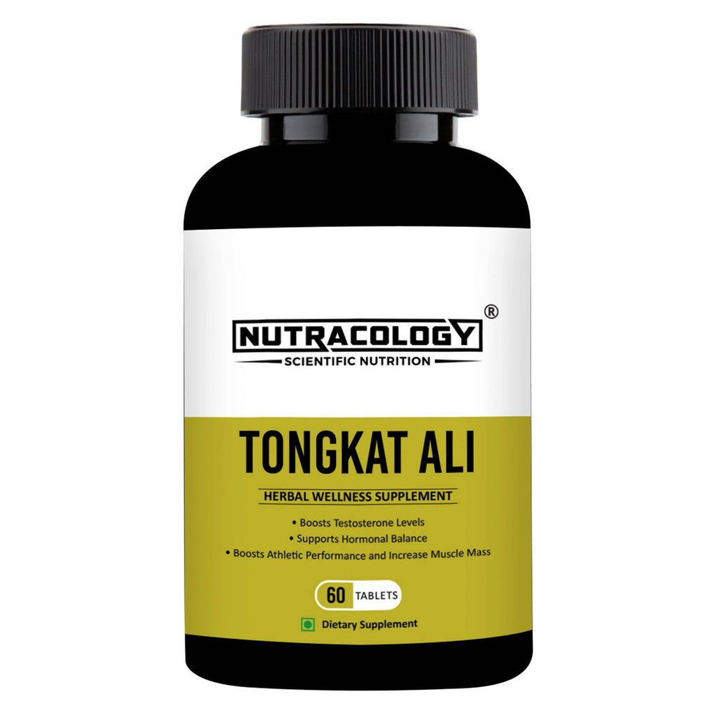 Nutracology Tongkat Ali Testosterone Booster For Stamina Energy and Endurance Tablets | Grocsy