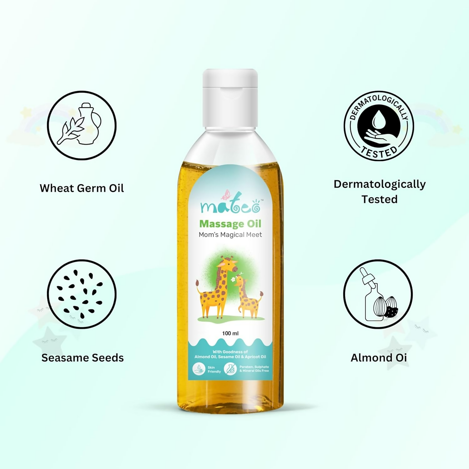 Mateo Baby Massage Oil Mom’s Magical Meet | Grocsy