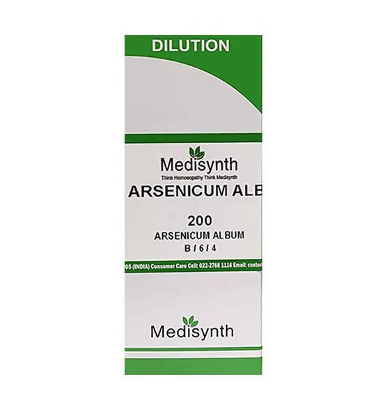 Medisynth Arsenicum Album Dilution | Grocsy