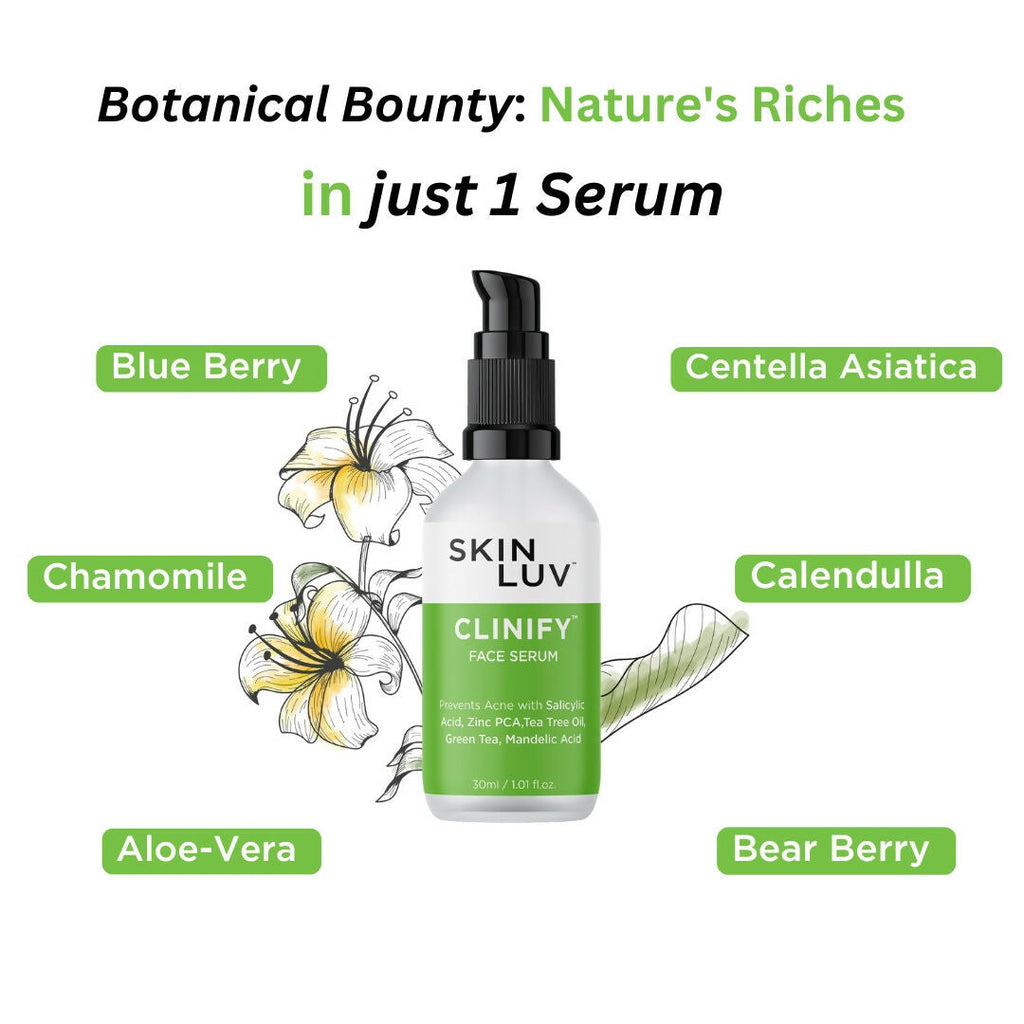SkinLuv Clinify Anti Acne Serum with Salicylic Acid | Grocsy