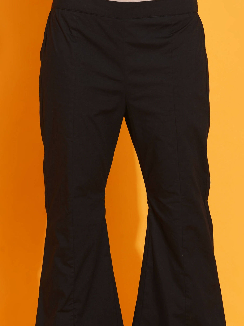 Women Republic White Shirt With Sequence Embroidery And Bellbotton Pants | Grocsy