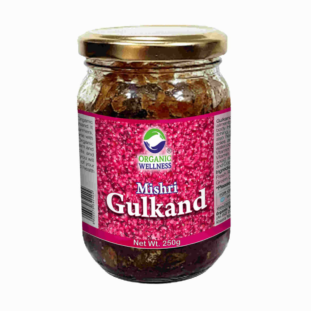 Organic Wellness Mishri Gulkand | Grocsy