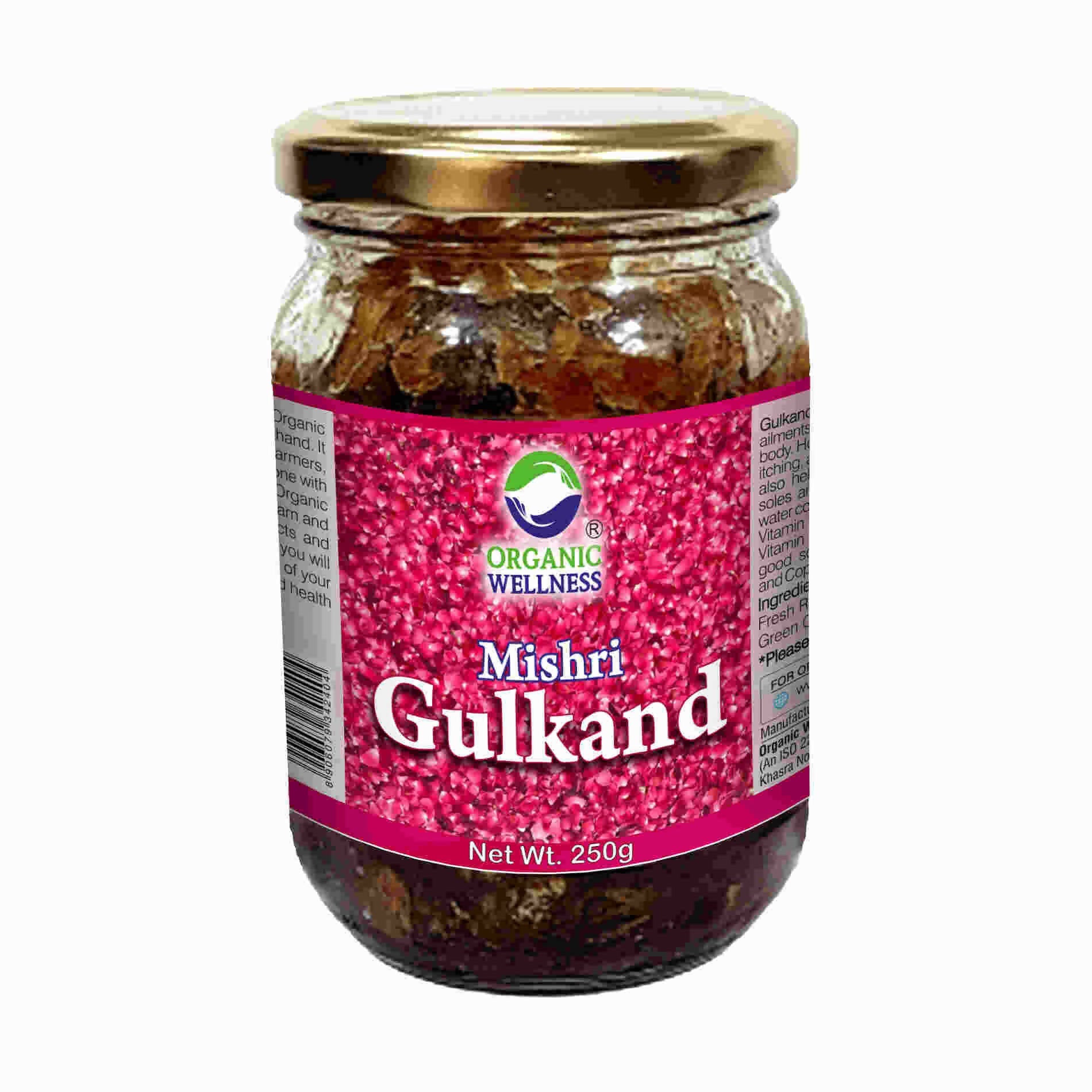 Organic Wellness Mishri Gulkand | Grocsy