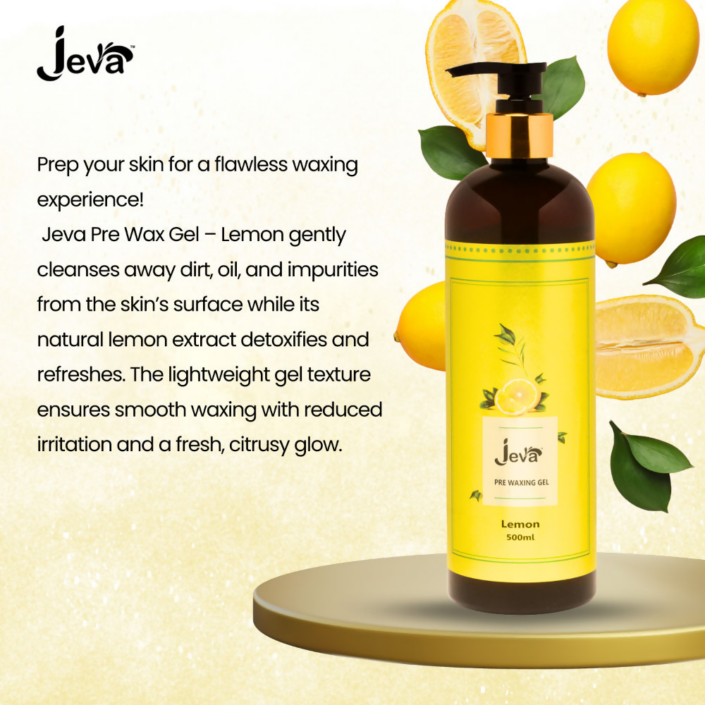 Jeva Pre Wax Lemon Gel | Grocsy
