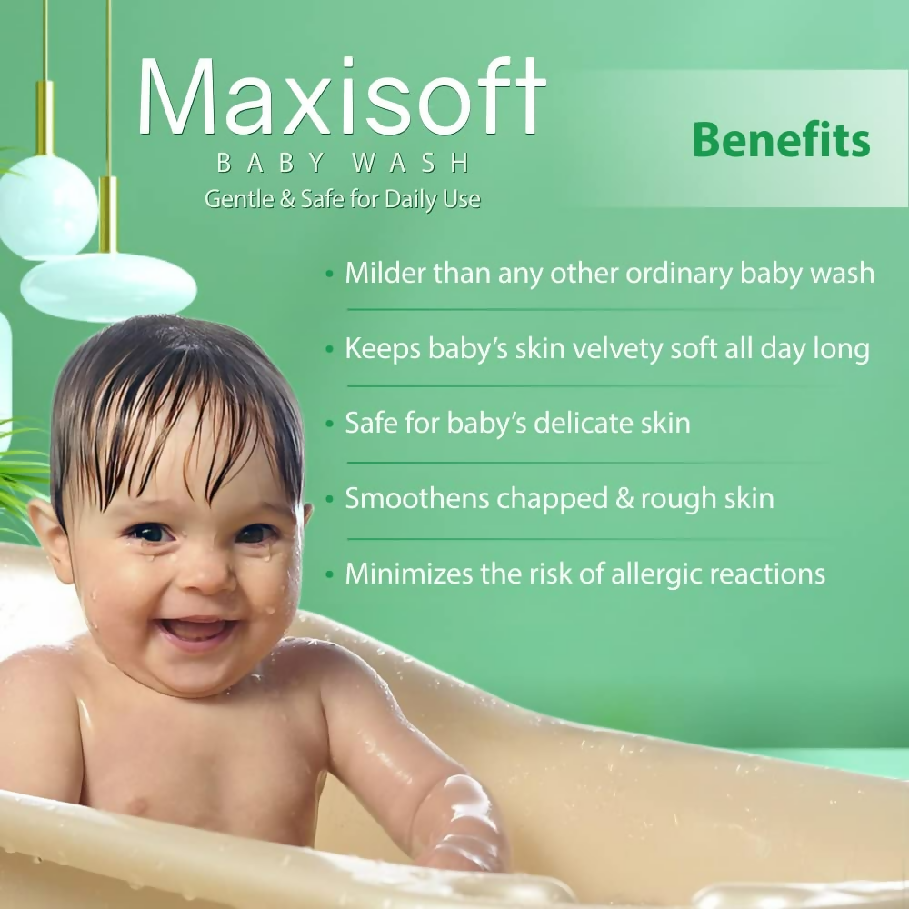 Maxisoft Skin Nourishing Baby Wash | Grocsy