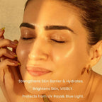 Hyphen By Kriti Sanon Daily Face Care Regime Combo - Oily & Combination Skin, with Glow Serum, Moisturizer & Sunscreen | Grocsy