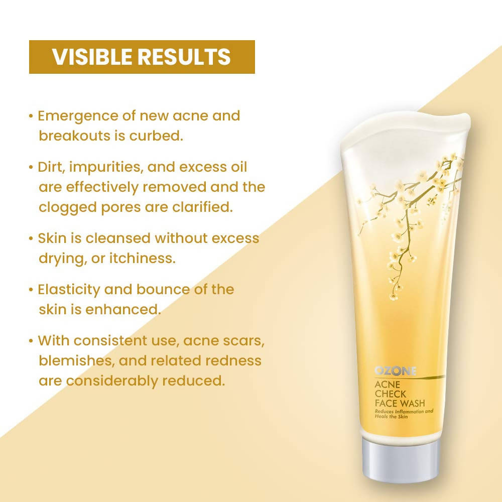 Ozone Acne Check Face Wash | Grocsy
