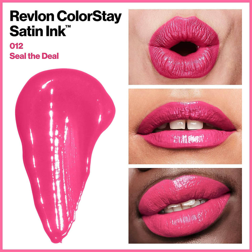 Revlon Colorstay Satin Ink Liquid Lip Color - Seal The Deal | Grocsy