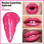 Revlon Colorstay Satin Ink Liquid Lip Color - Seal The Deal | Grocsy