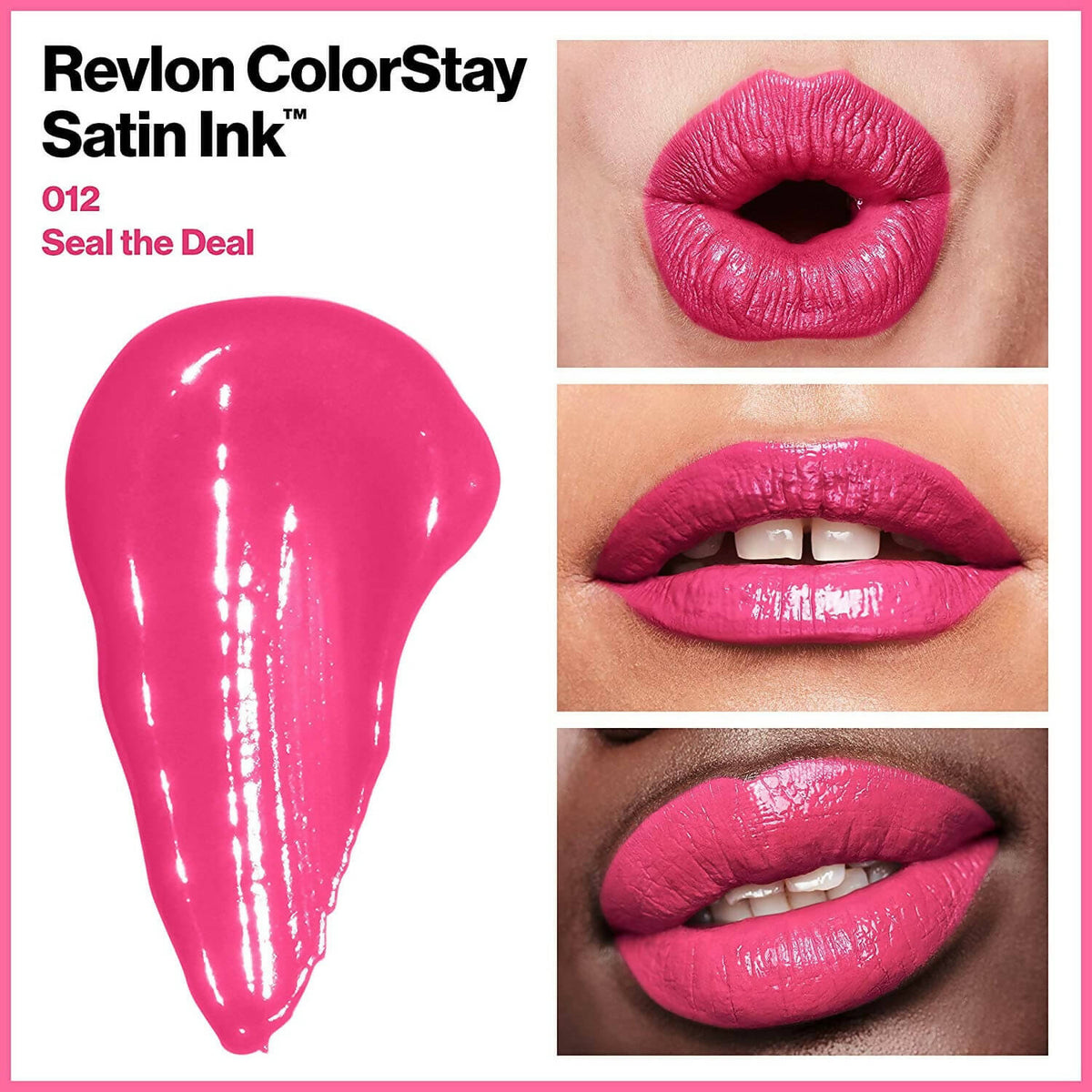 Revlon Colorstay Satin Ink Liquid Lip Color - Seal The Deal | Grocsy