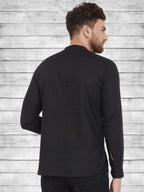 Even Apparels Pure Cotton Black Short Kurta - Black | Grocsy