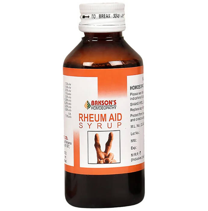 Bakson's Homeopathy Rheum Aid Syrup | Grocsy