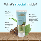 Prisa Organics Tea Tree & Clove, Oil Balancing Face Wash | Grocsy