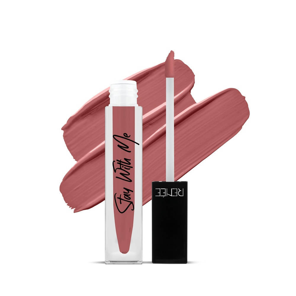Renee Stay With Me Matte Lip Color Desire For Brown | Grocsy