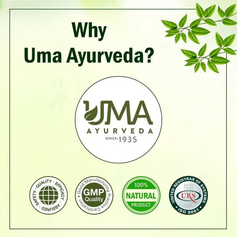 Uma Ayurveda Saptamrat Lauh Ayurvedic Tablets | Grocsy