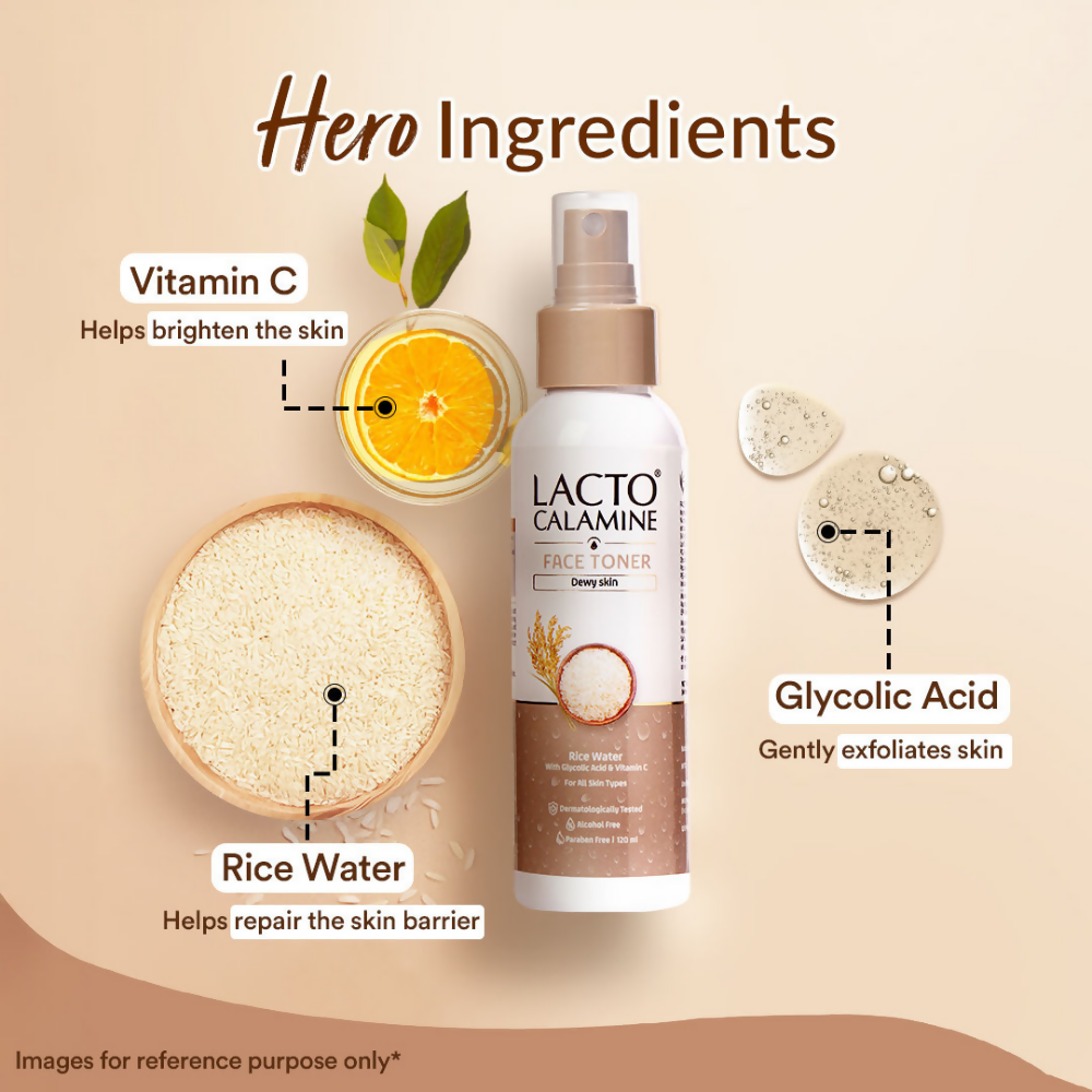 Lacto Calamine Rice Toner - Korean Skincare for Glass Skin | Grocsy