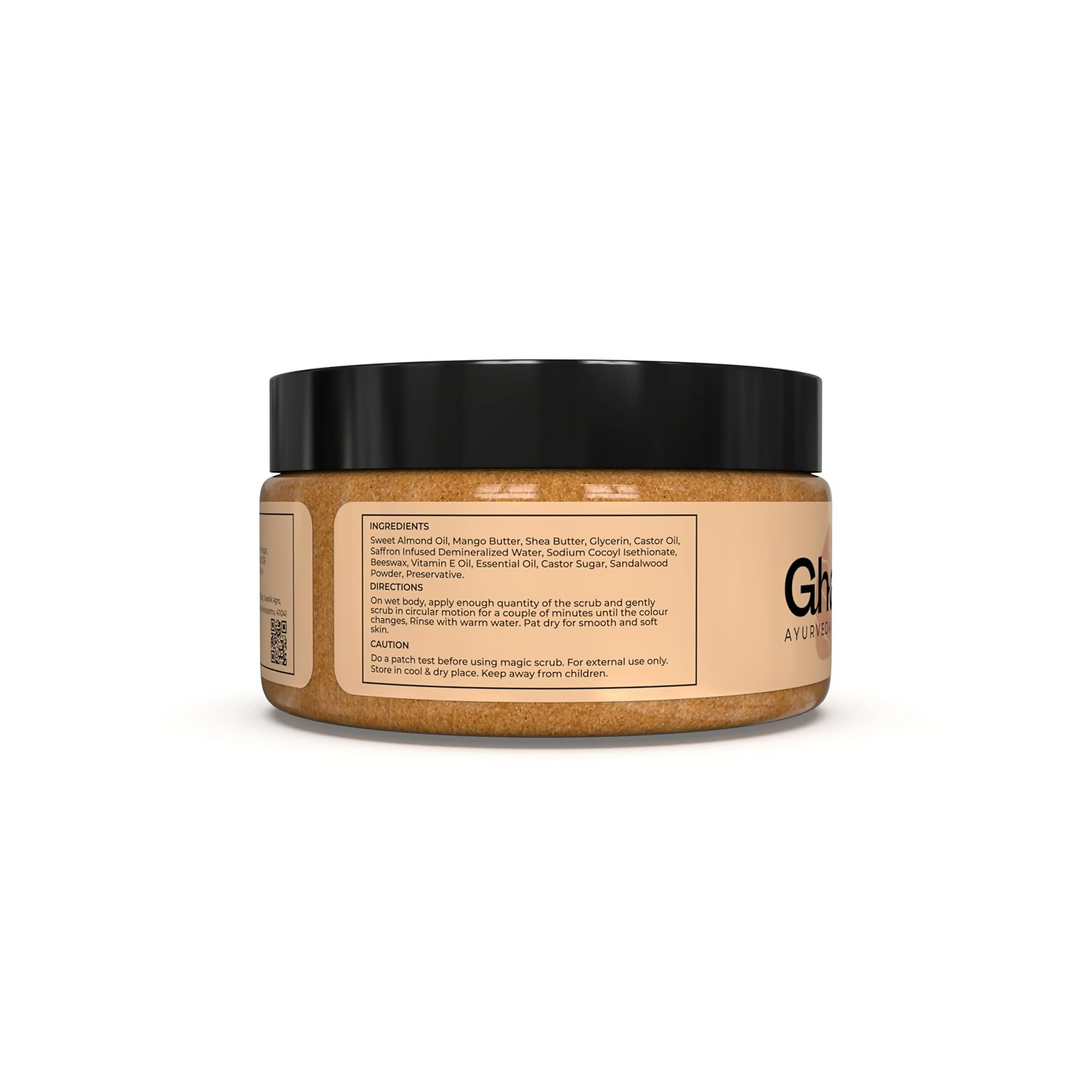 Ghar Soaps Magic Scrub Sandalwood and Saffron Suitaible For all Skin | Grocsy