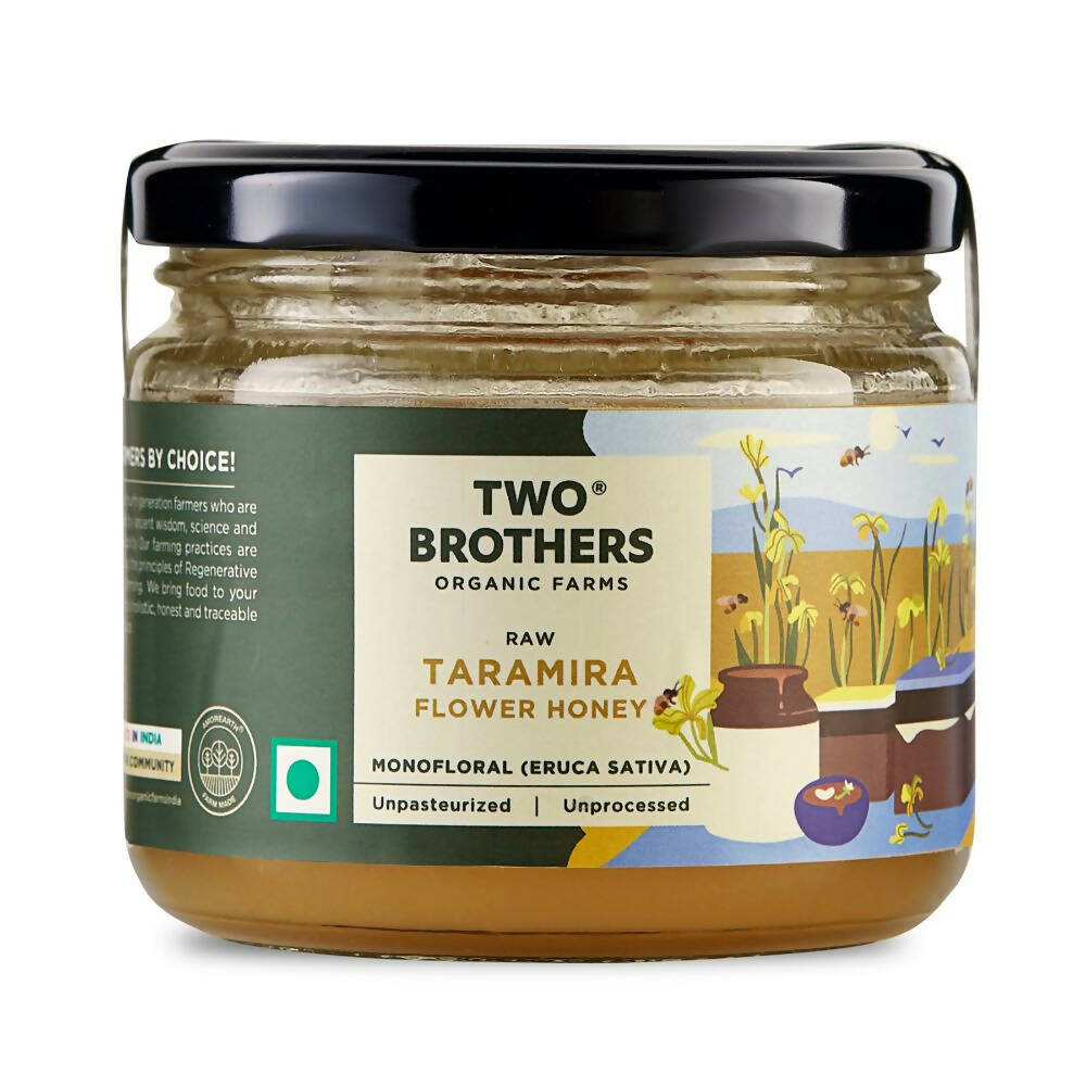 Two Brothers Organic Farms Taramira Honey, Raw Mono-Floral | Grocsy