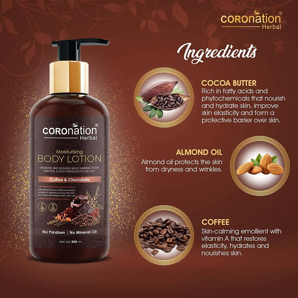 Coronation Herbal Coffee & Chocolate Moisturising Body Lotion | Grocsy
