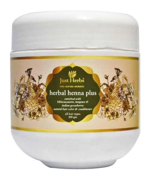 Just Herbs Herbal Henna Plus | Grocsy