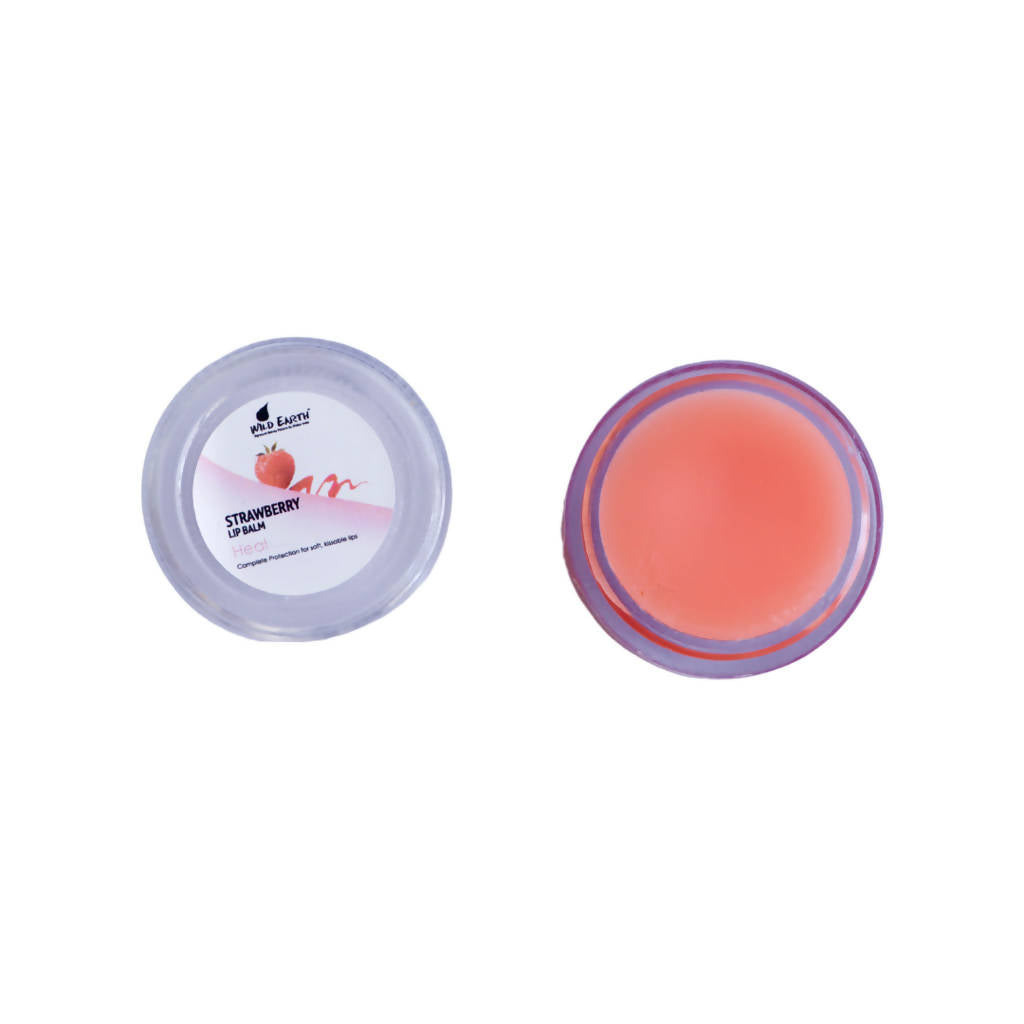 Wild Earth Strawberry Lip Balm | Grocsy