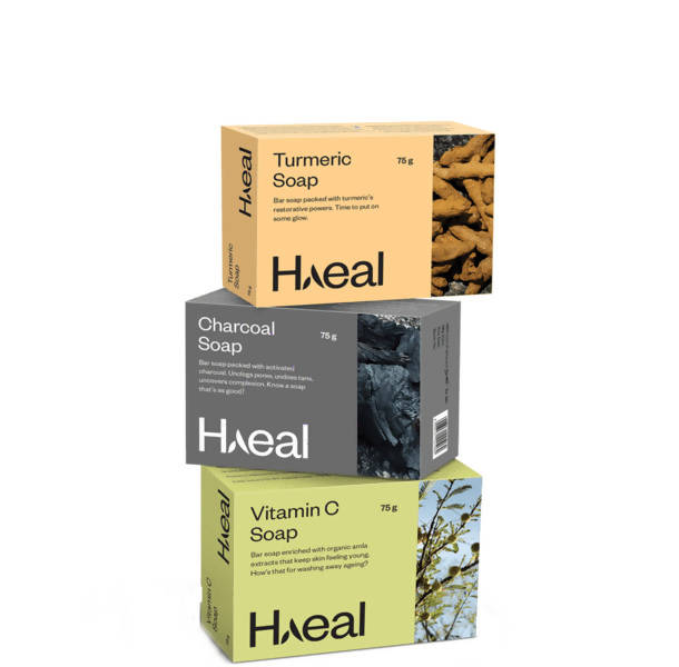 Haeal 3 Soaps Combo Pack | Grocsy