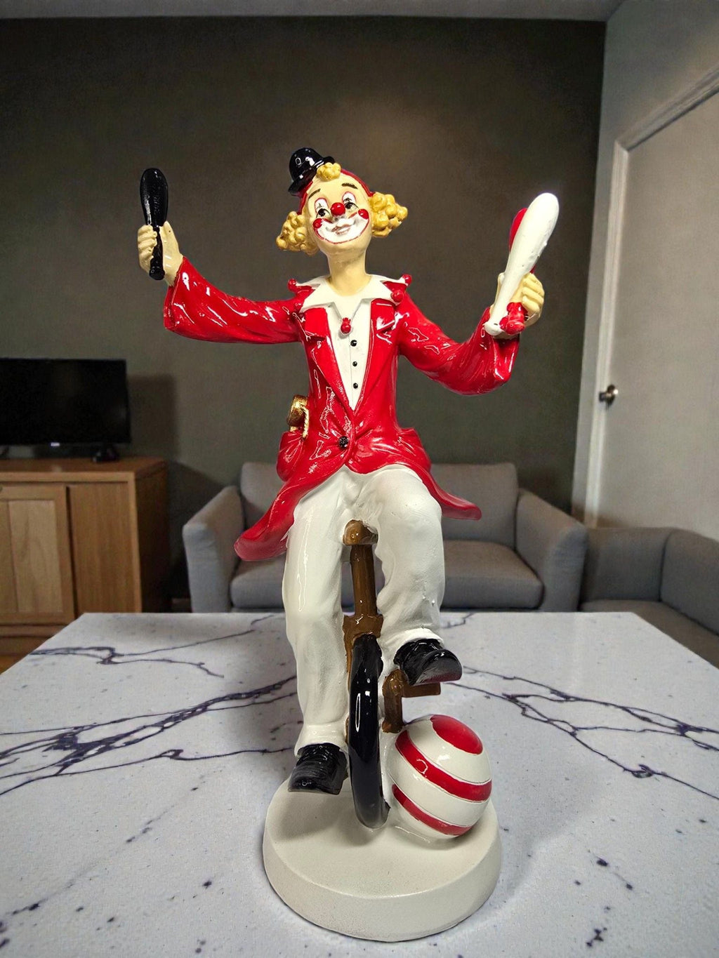 Sun Mun Decors Clown on Cycle | Grocsy