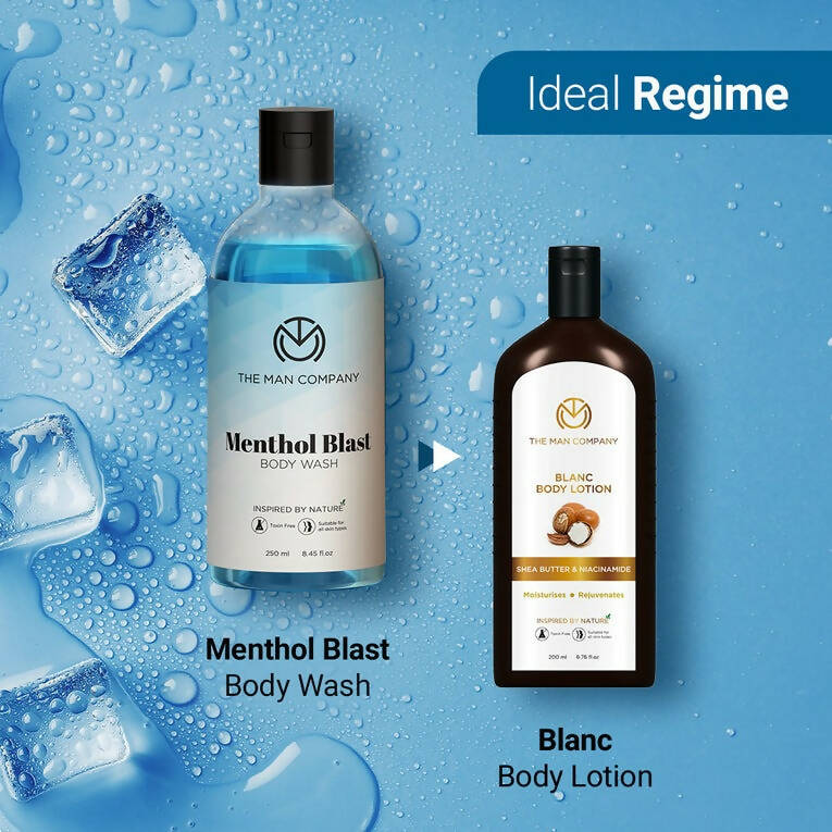 The Man Company Menthol Blast Body Wash | Grocsy