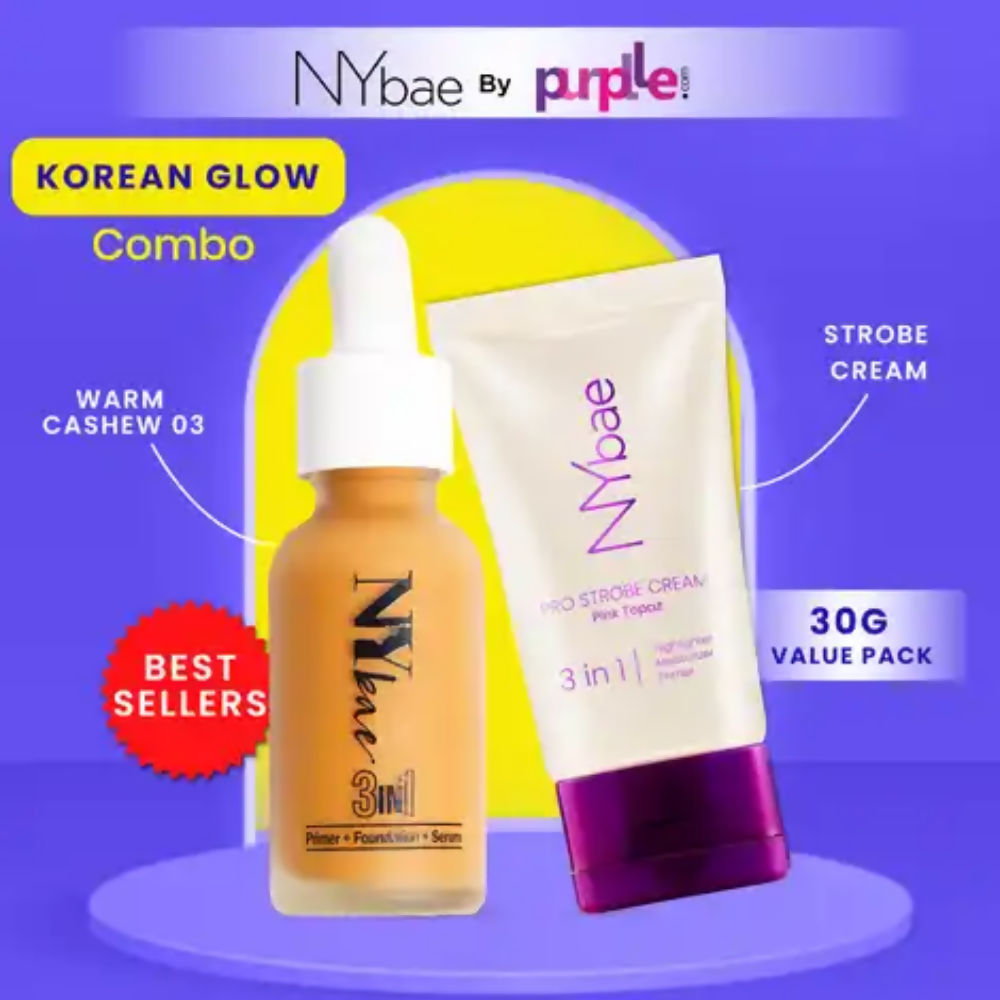 NY Bae Korean Glow Duo - Medium Skin | Grocsy