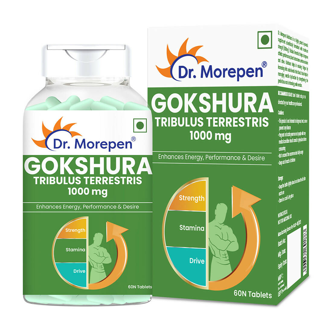 Dr. Morepen Gokshura Tablets For Men | Grocsy