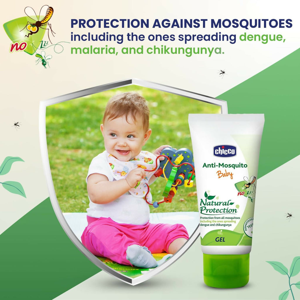 Chicco Anti-Mosquito Gel for Babies, Protection from Mosquitoes | Grocsy