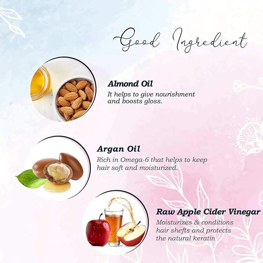 Old Tree Apple Cider Vinegar Hair Shampoo for Shine & Smoothness | Grocsy