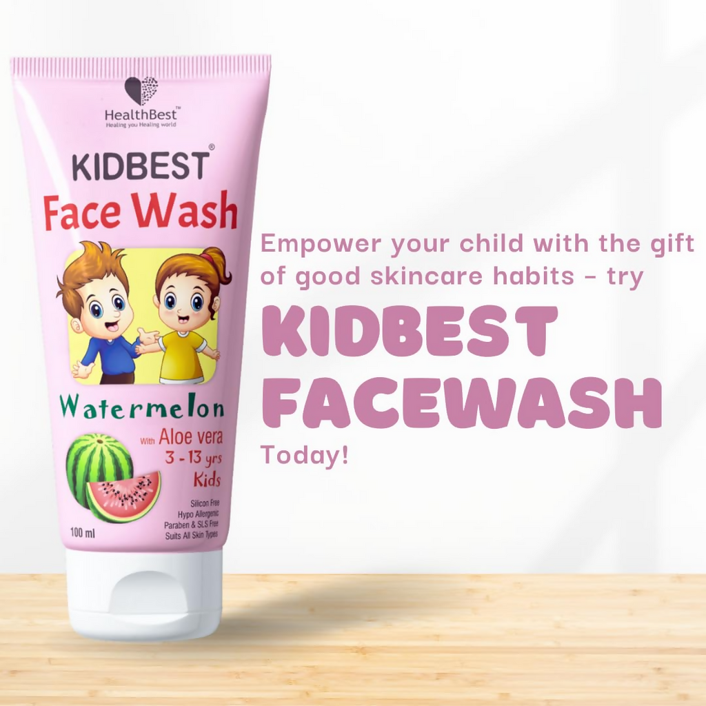 HealthBest Kids Multivitamin Face Wash | Grocsy