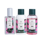 The Body Shop Lotus Shower Gel Body Lotion & Body Mist Gift Set | Grocsy
