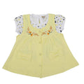 NammaBaby Baby Girl's A-Line Mini Frock Dress - Yellow 114 | Grocsy