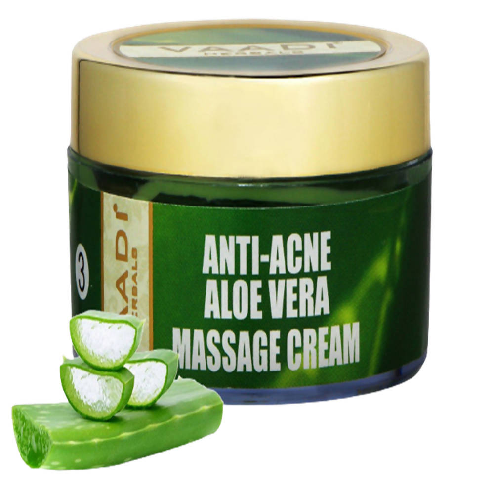 Vaadi Herbals Anti Acne Aloe Vera Massage Cream | Grocsy