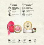 Love Earth Lip Saviour Kit for Skin Hydration & Moisturization, Chapped Lips With Bees Wax And Cocoa Butter | Grocsy