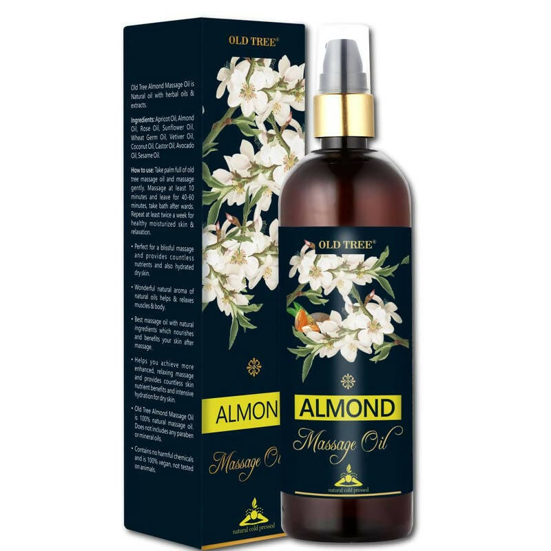 Old Tree Almond Body Massage Oil | Grocsy
