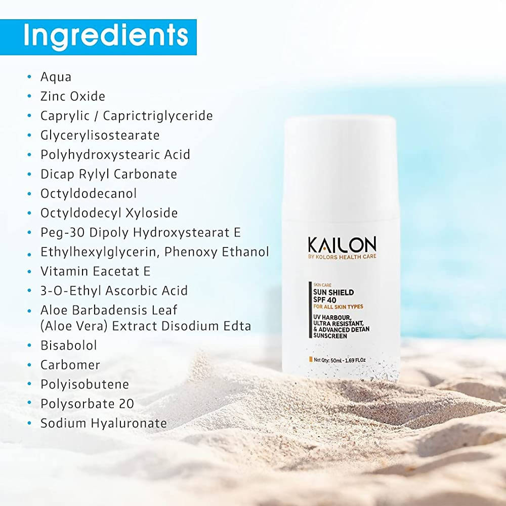 Kailon Sun Shield SPF 40 | Grocsy