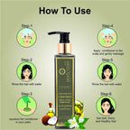 Body Gold Conditioner Clams Unruly Tangled Hair With Jojoba Rosemary & Coconut Milk | Grocsy