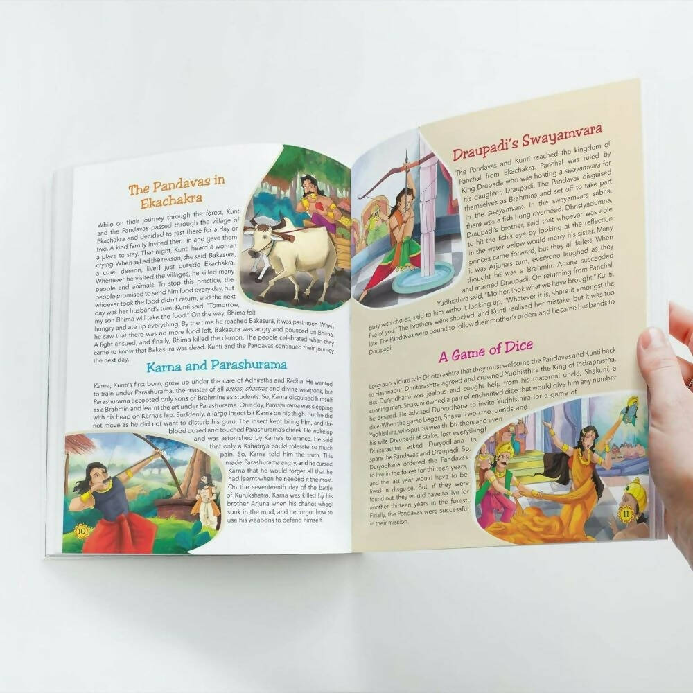 108 Indian Mythology Stories (Illustrated) - Story Book For Kids | Grocsy