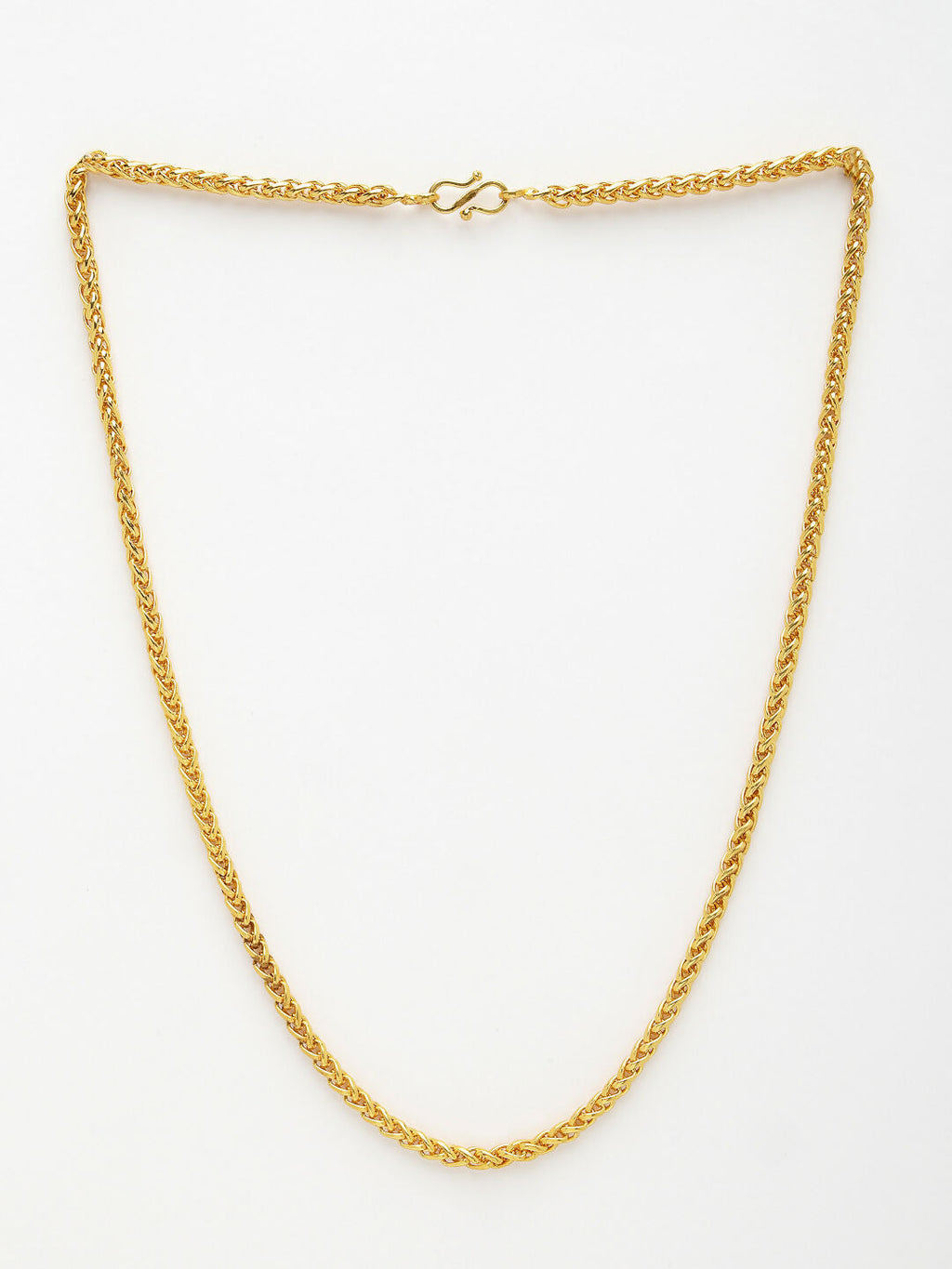 NVR Men's Gold-Polished Stainless Steel Chain | Grocsy