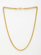 NVR Men's Gold-Polished Stainless Steel Chain | Grocsy