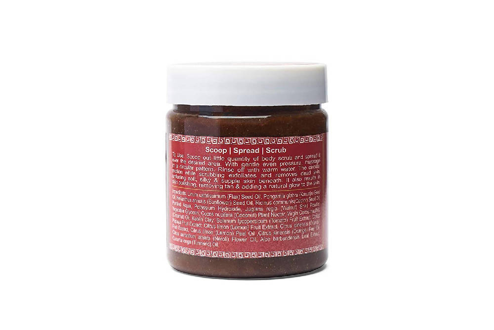 Rustic Art Tomato Walnut Organic Body Scrub Concentrate | Grocsy