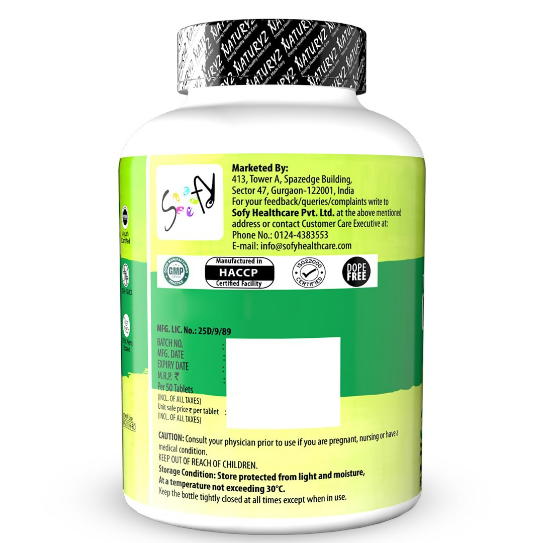 Naturyz Veda Triple Plant Biotin For Hair Growth Tablets | Grocsy